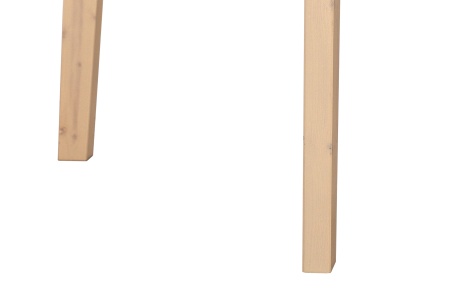 Стол раздвижной с овальной крышкой выбеленная береза