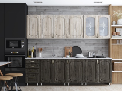 Кухонный Гарнитур Миранда МДФ 2500 мм