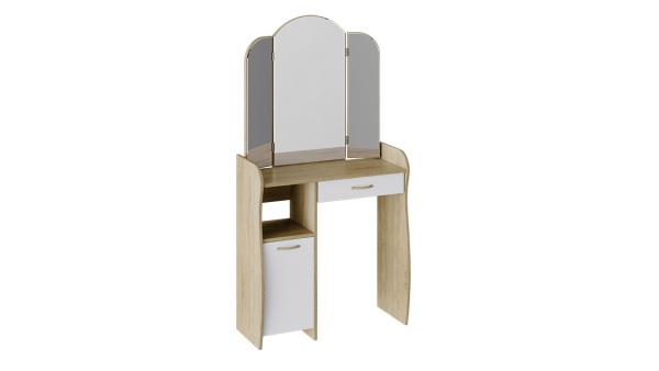 Туалетный Столик с Зеркалом Софи №1 Разные Цвета/Ш-786 × Г-330 × В-1520 мм