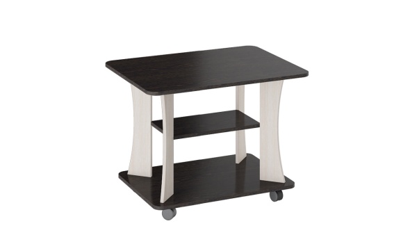 Стол Журнальный Тип 8 Венге Цаво/Дуб Белфорт/Ш-600× Д-800 × В-583 мм